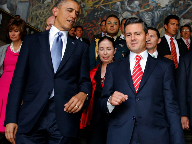 Peña Nieto y Obama. Encuentro bilateral.