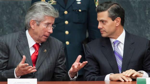 Peña Nieto y Ruiz Esparza. Indemnización en curso.