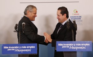 Eruviel Ávila y Luis Robles. Inversiones en Edomex.