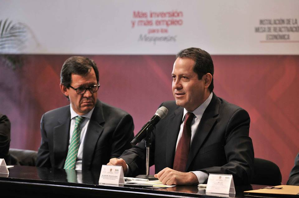 Eruviel Ávila y Roberto Campa. Prevención de la violencia.