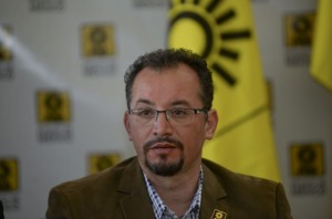 Omar Ortega, lider del PRD. Próximo diputado pluri.