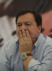 Óscar González. Artífice de la alianza con el PAN. Foto Agencia MVT.