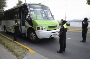 Operativos para reducir incidencia de robo en unidades de  transporte (foto: Agencia MVT)