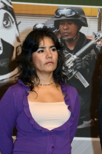 Luz María Zarza. Consejera jurídica en el escándalo. Foto Agencia MVT.