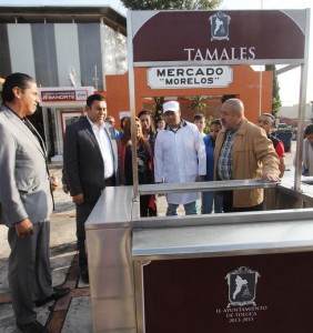 Mercado Morelos. Ordenamiento Comercial en Toluca. Foto Especial.