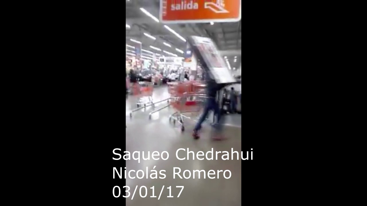 Desvirtúan protestas y pasan al saqueo de tiendas de autoservicio en Xonacatlán y Nicolás Romero