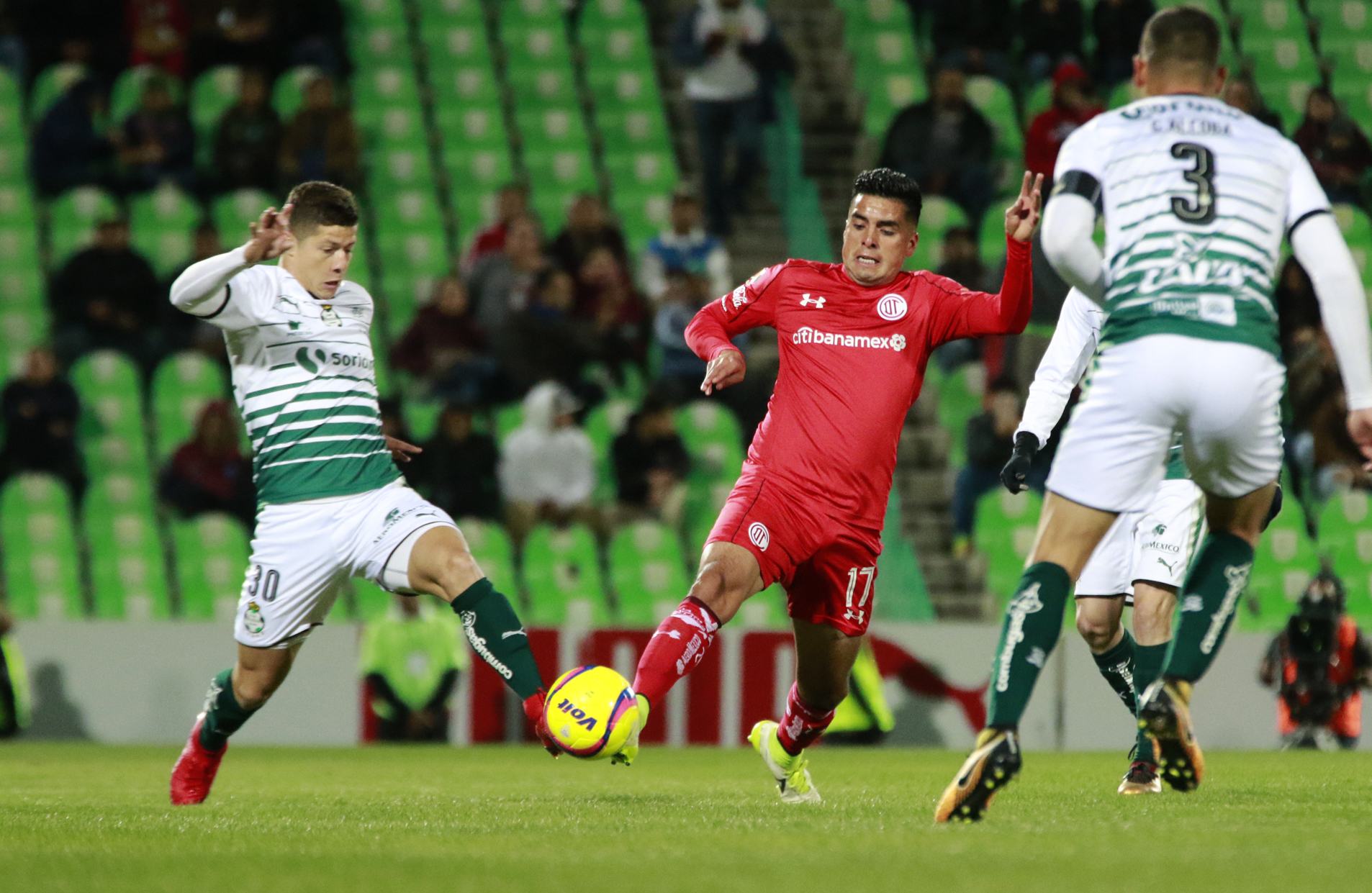 Santos se impone a Toluca; Diablos se estancan en disputa de Copa MX