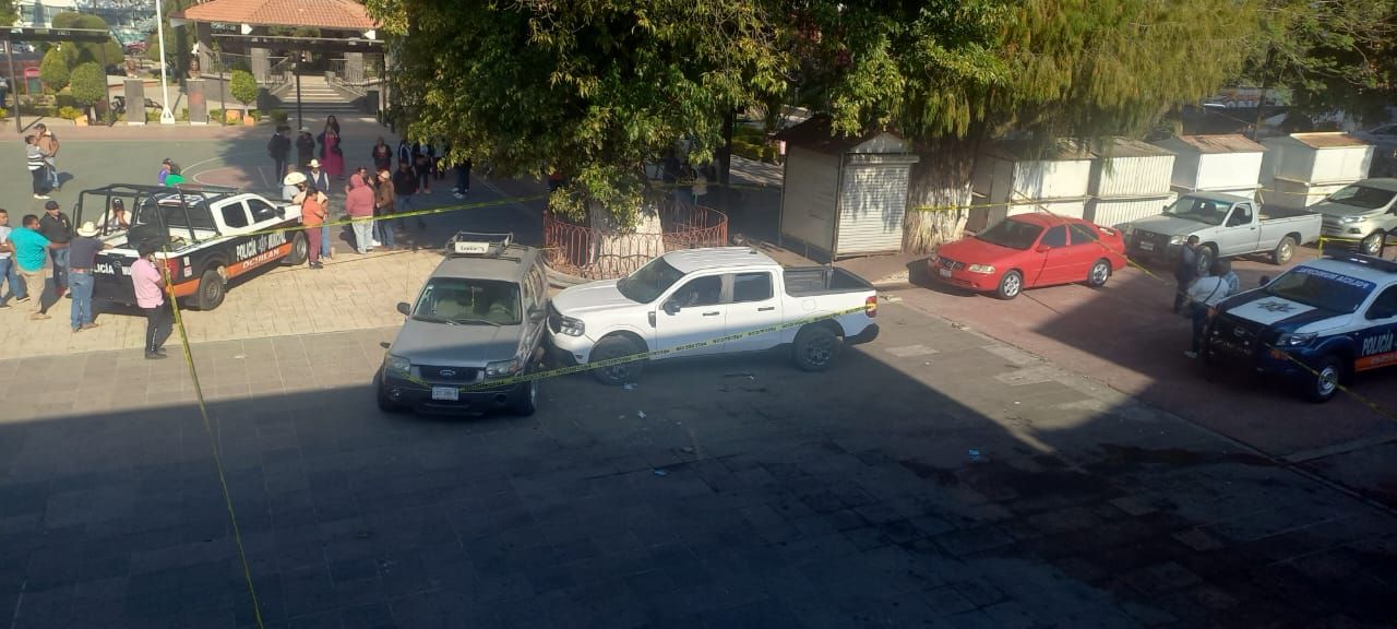 Matan a balazos al primer regidor de Ocuilan; un funcionario municipal resultó herido