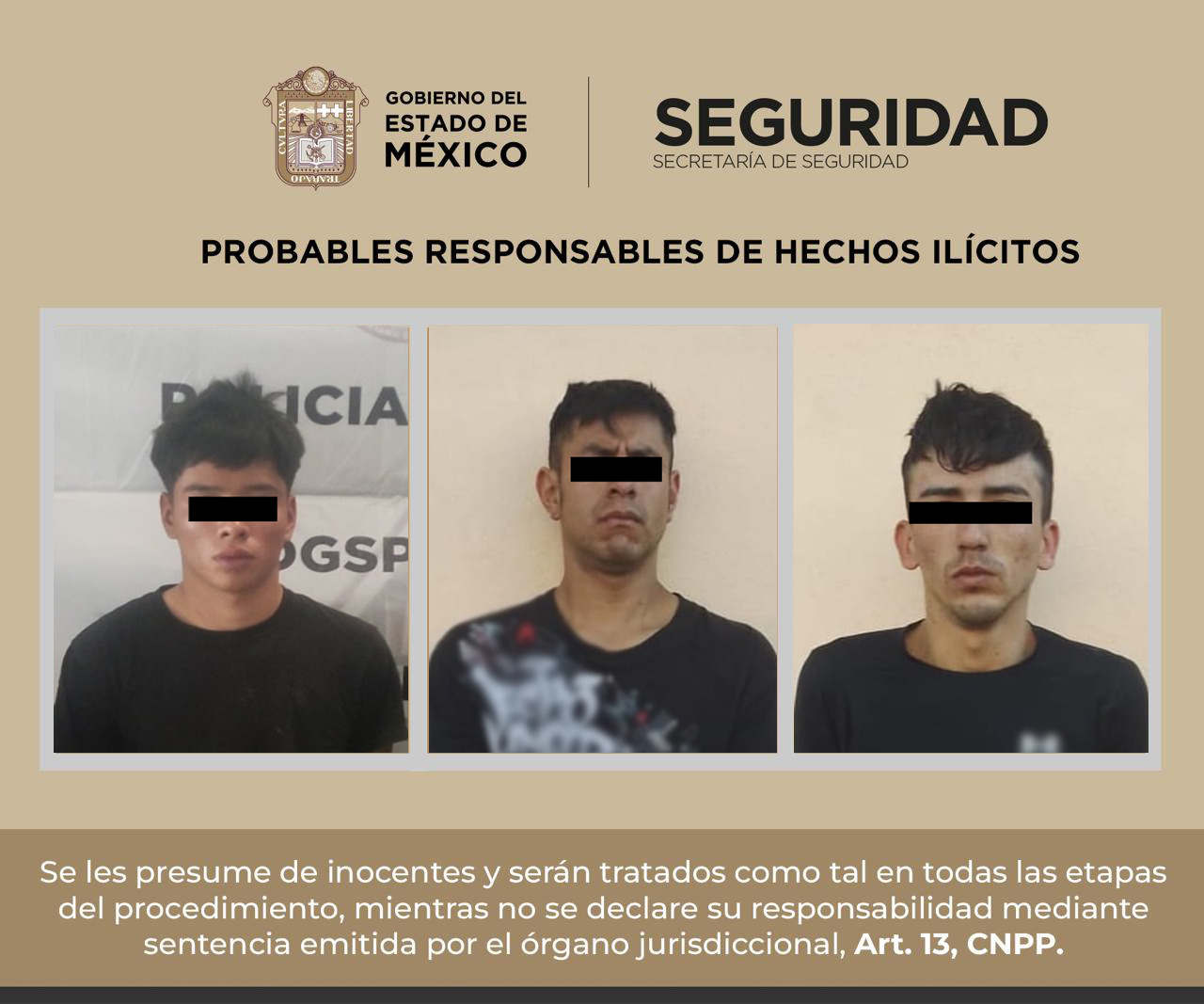 Detienen a cuatro personas por el homicidio de regidor de Ocuilan; entre ellos un menor