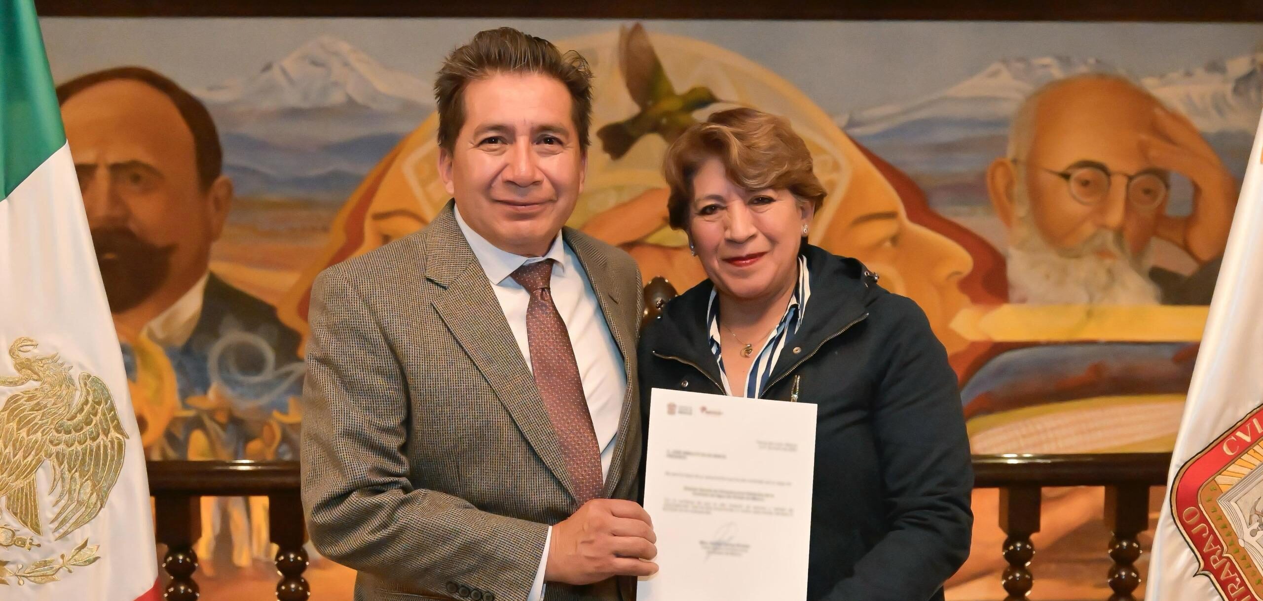 Designa Delfina Gómez a Arnulfo Silva como secretario del Agua del Edomex