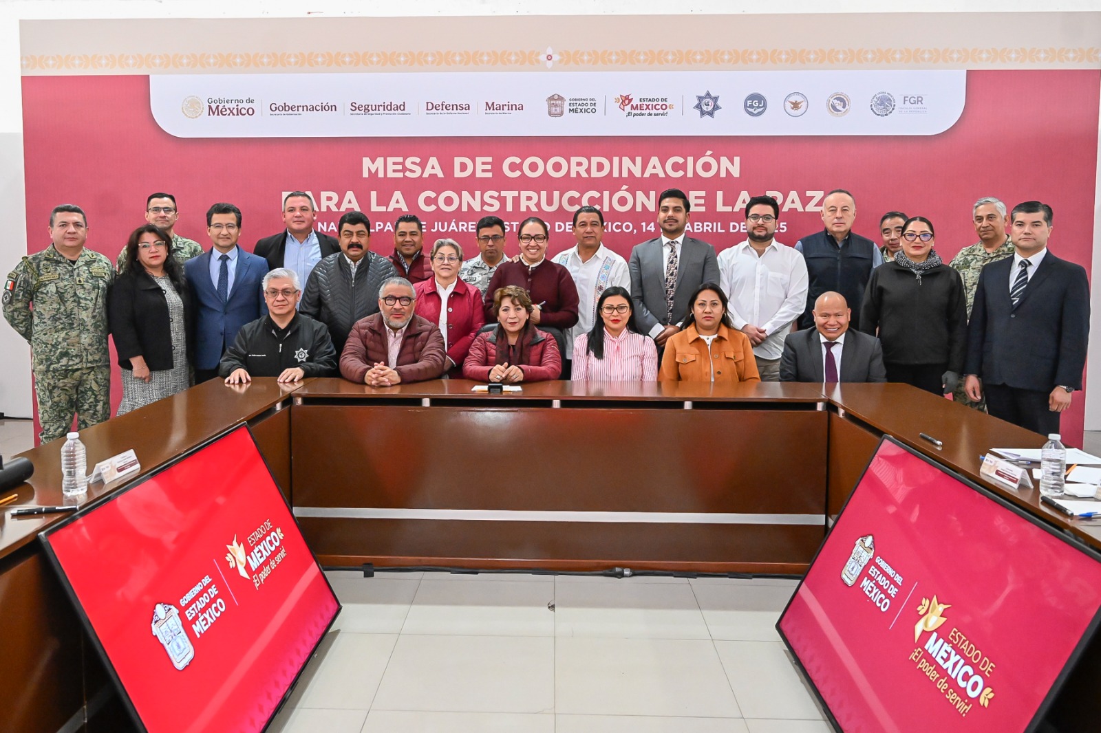 Se reúne Delfina Gómez con alcaldes de zona oriente para evaluar resultados en seguridad