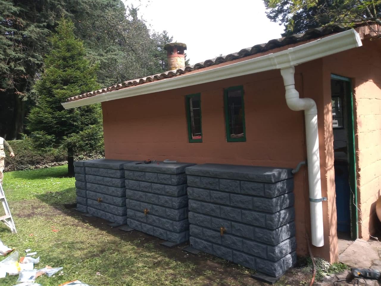 Instala Edomex sistemas de captación de agua pluvial en parques estatales