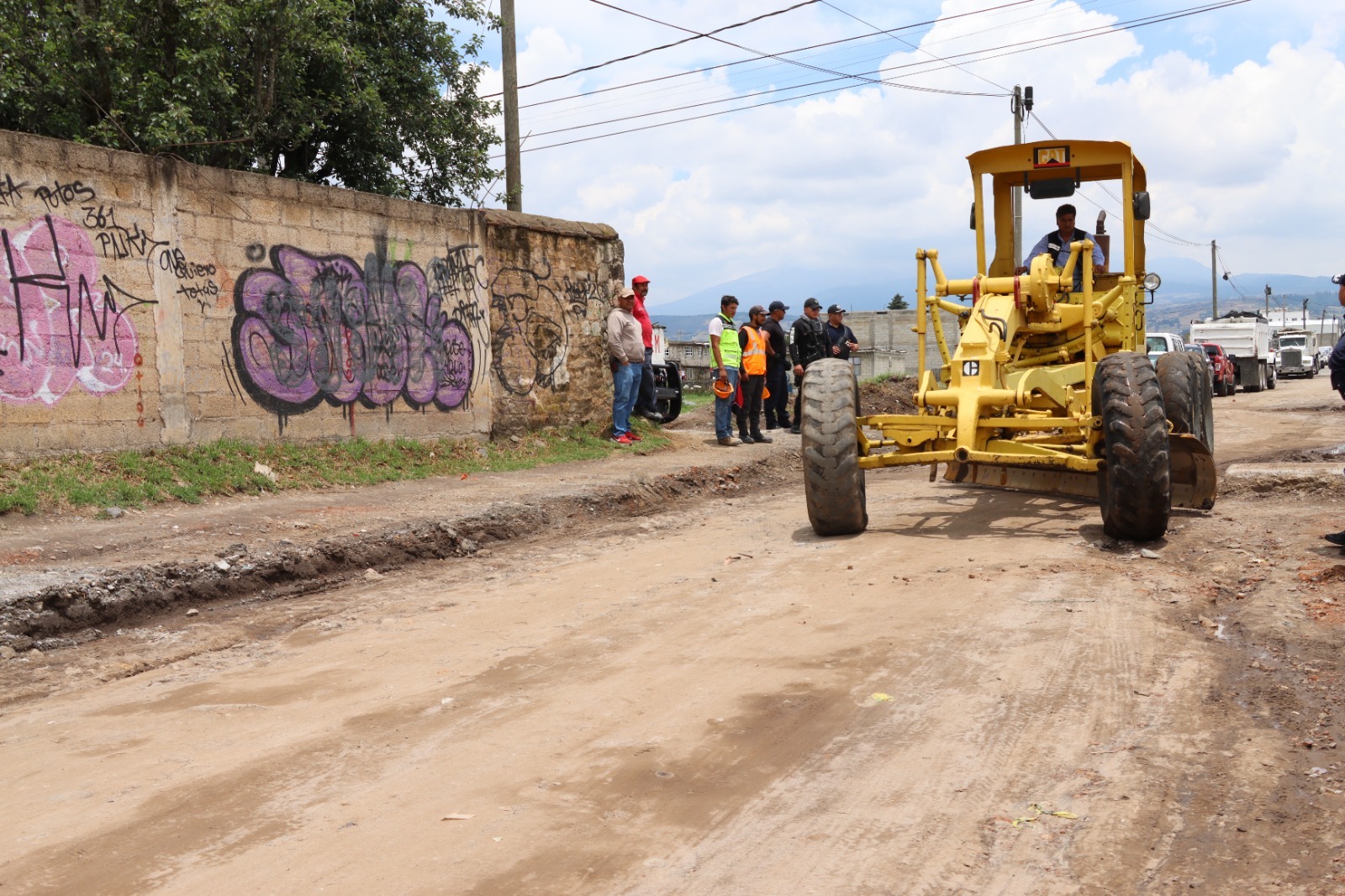 Arranca segunda etapa de pavimentación de Avenida Universidad en Zinacantepec