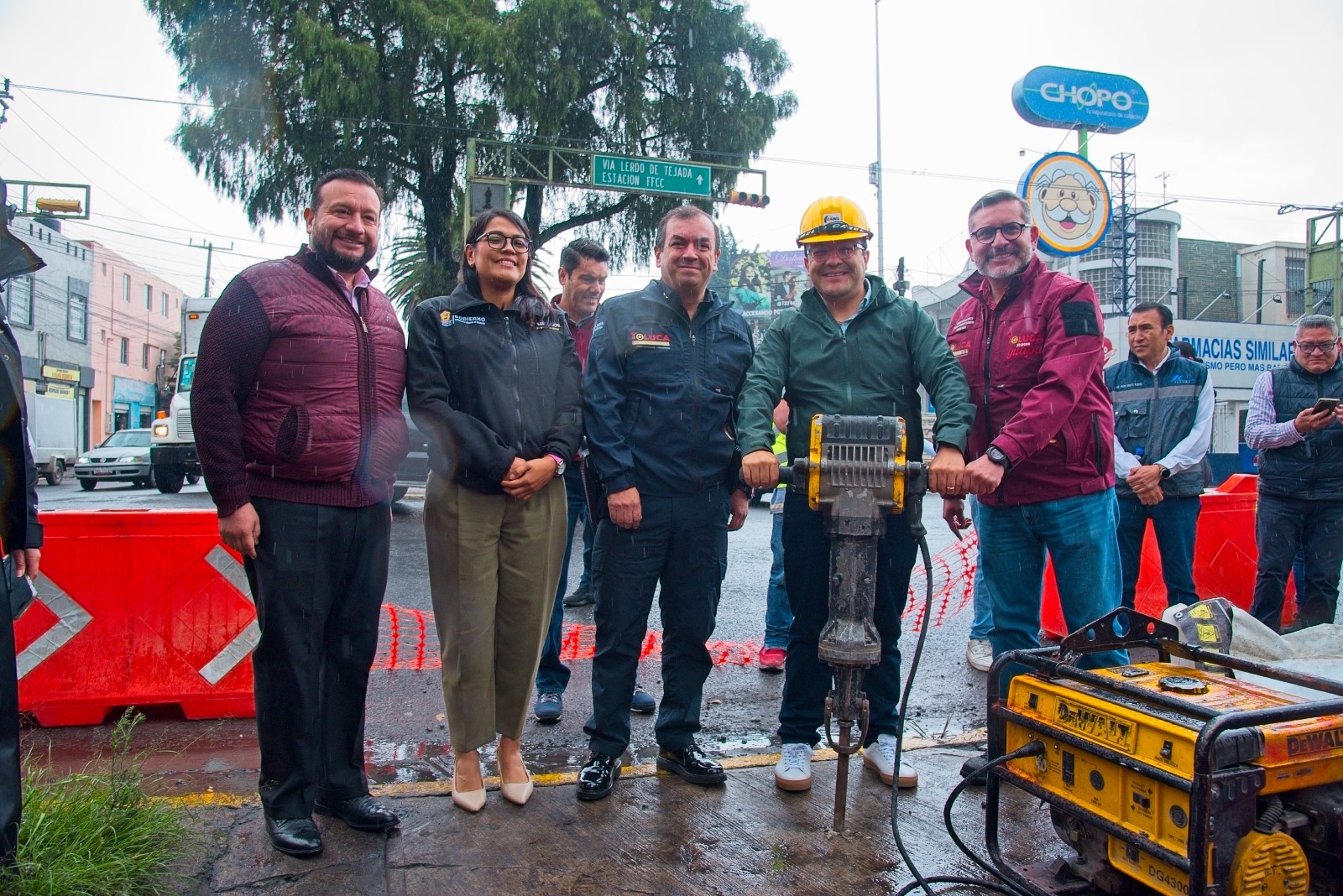 Inicia GEM construcción de segunda etapa de ciclovía Isidro Fabela en Toluca