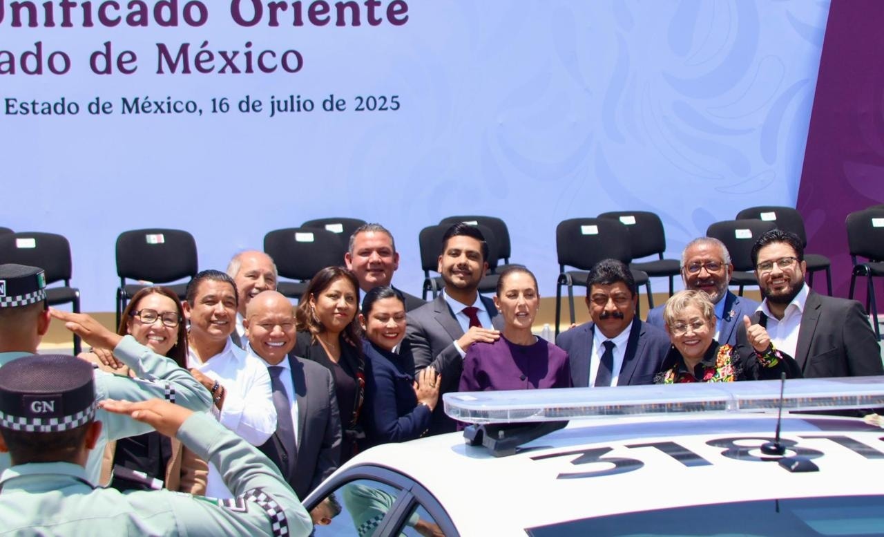 Anuncia Sheinbaum Mando Único en seguridad para la zona oriente del Edomex