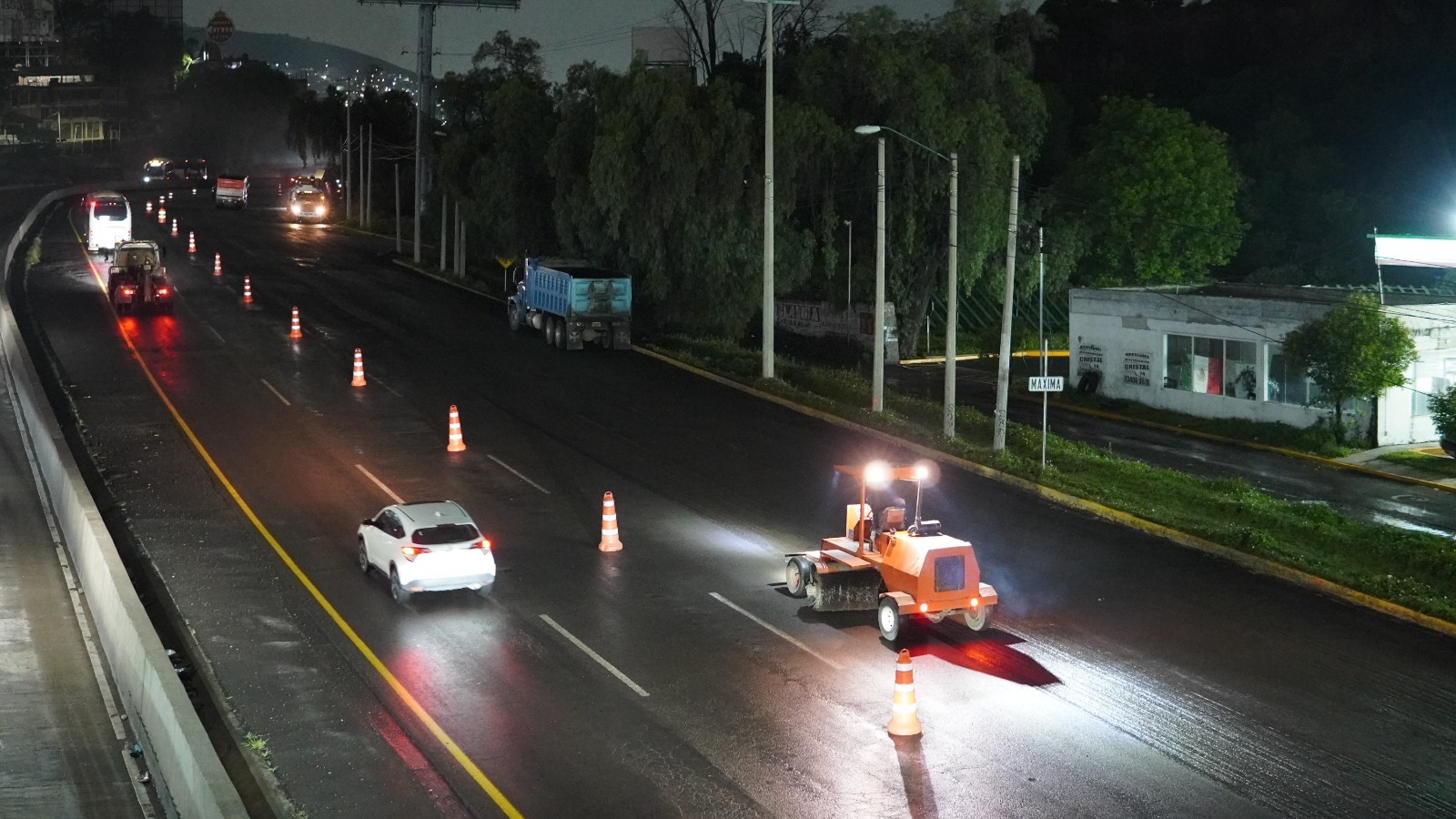 Inicia rehabilitación de camino Indios Verdes–San Juan Ixhuatepec; beneficiará a más de 100 mil conductores