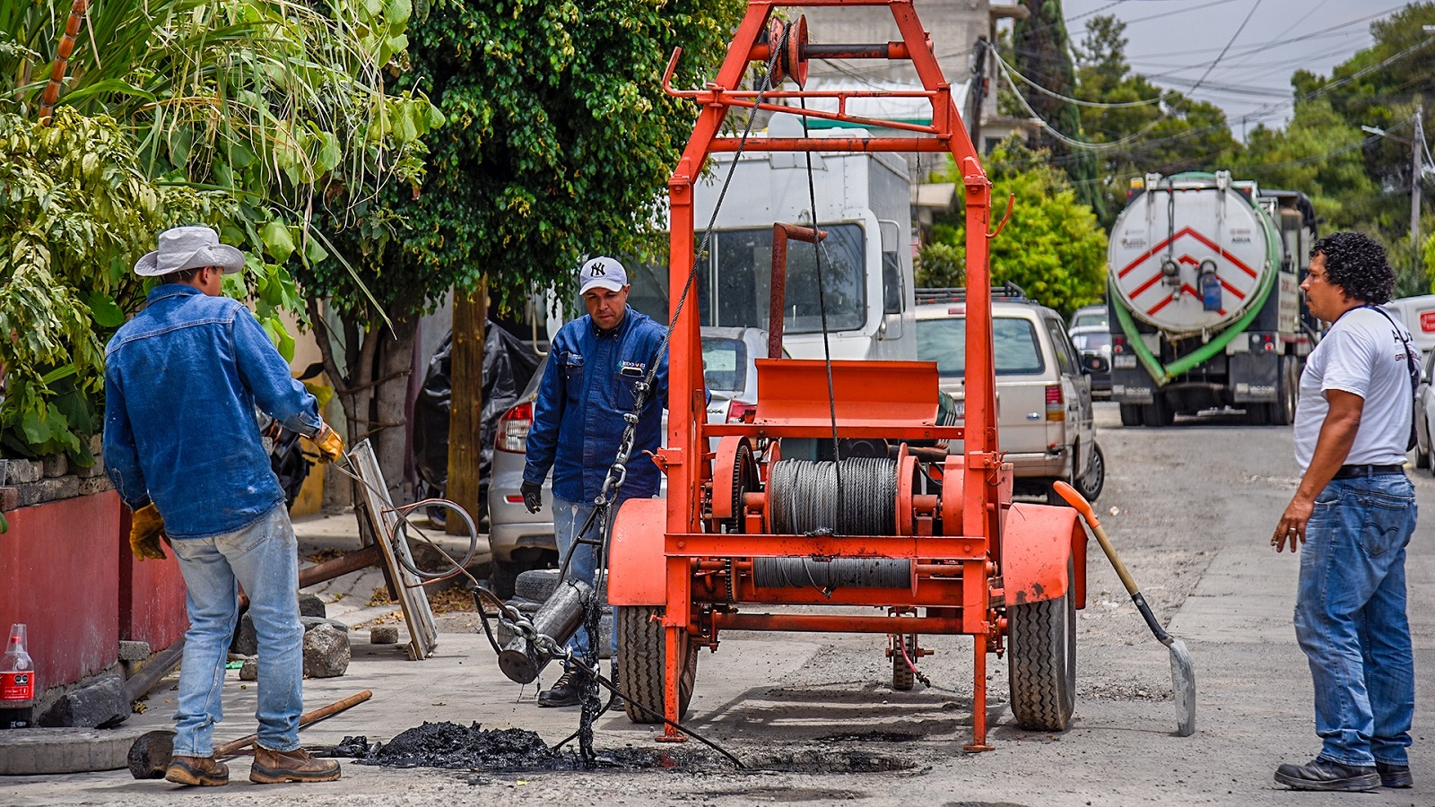 Retira Edomex obstrucción en drenaje de Nezahualcóyotl para prevenir inundaciones