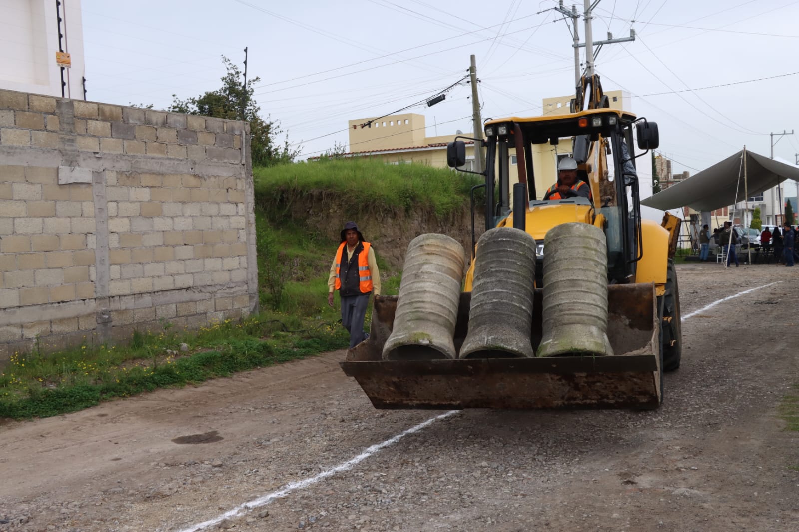 Zinacantepec avanza en infraestructura básica