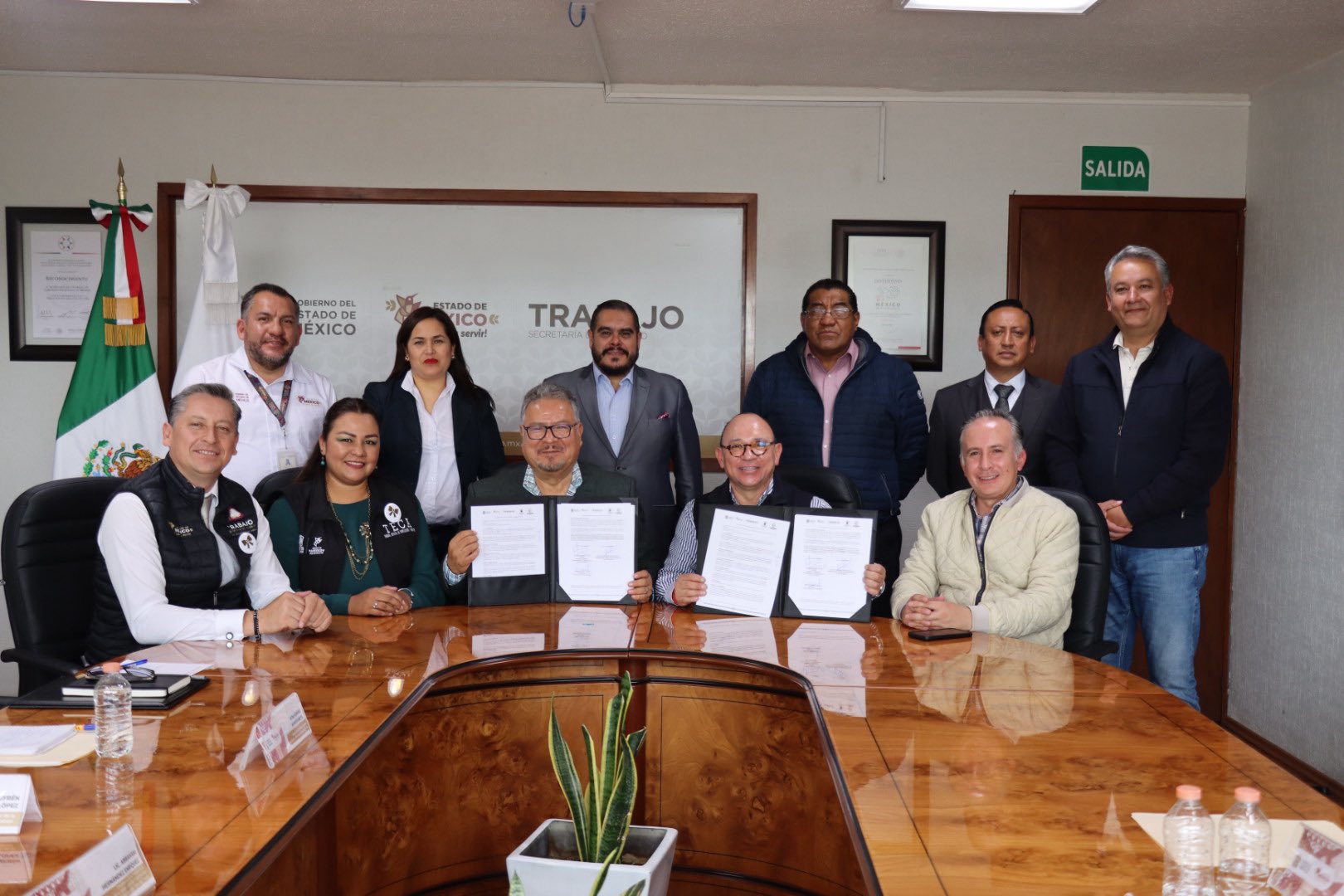 Firman convenio de colaboración entre Edomex y Zinacantepec a favor de justicia laboral