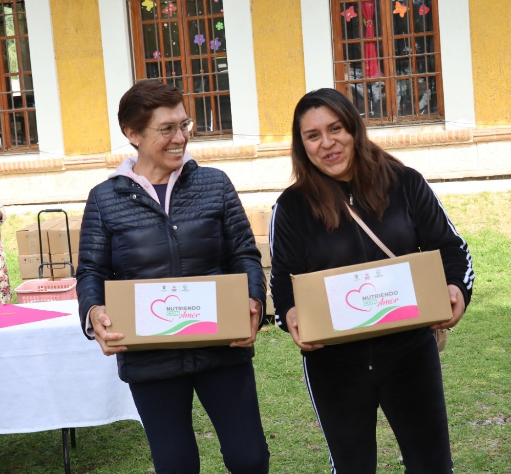 Arranca “Nutriendo con Amor” en Zinacantepec: apoyo alimentario para miles de familias