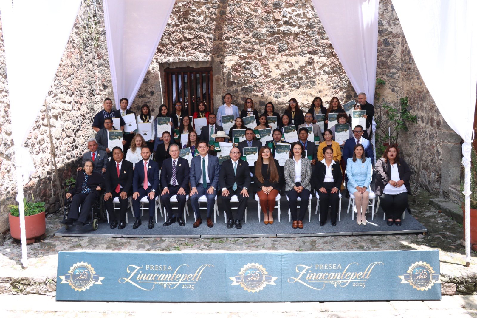 Conmemoran el 250 aniversario de la fundación de Zinacantepec
