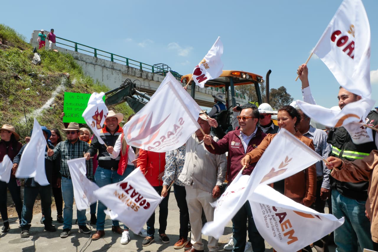 Arranca ampliación del Puente Vehicular San Bartolo del Llano en en Ixtlahuaca