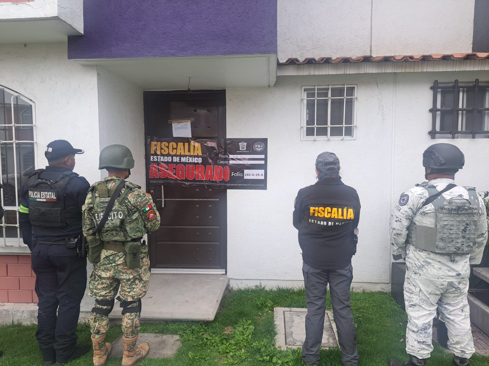 Asegura Fiscalía Edomex 40 inmuebles en 18 municipios dentro de la “Operación Restitución”