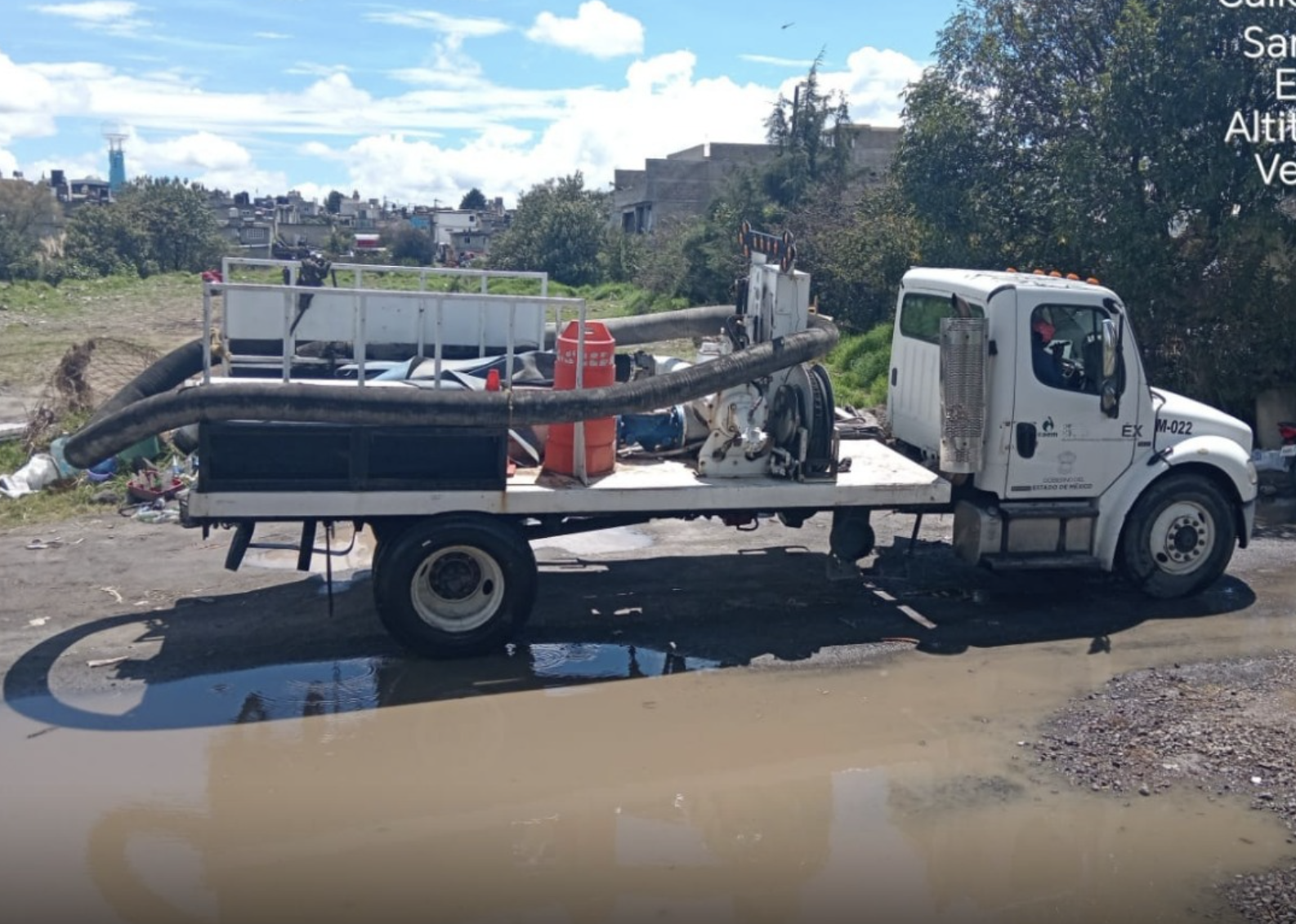 Sufren comunidades bajas de Lerma por anegaciones por lluvias intensas