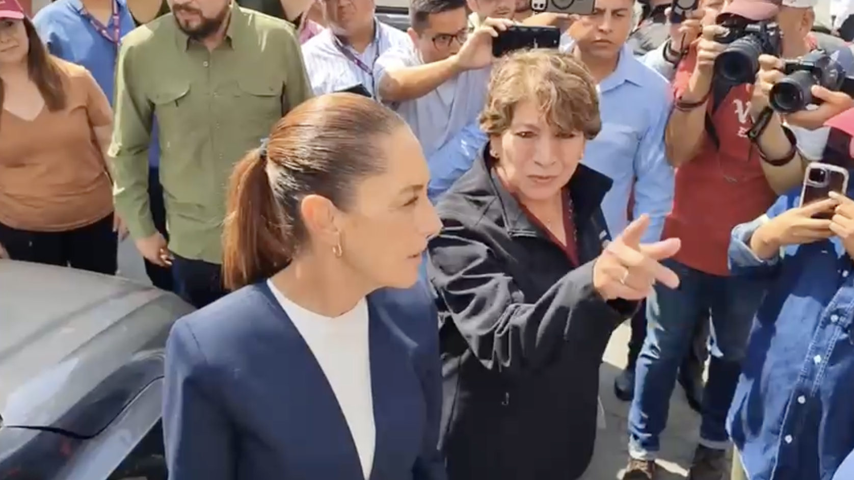 Claudia Sheinbaum acude a Neza; asegura que nadie se quedará desamparado