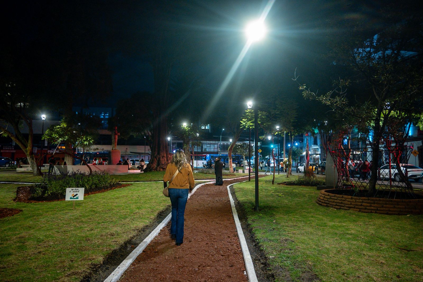 Entrega gobierno municipal de Toluca rehabilitación del Jardín Zaragoza