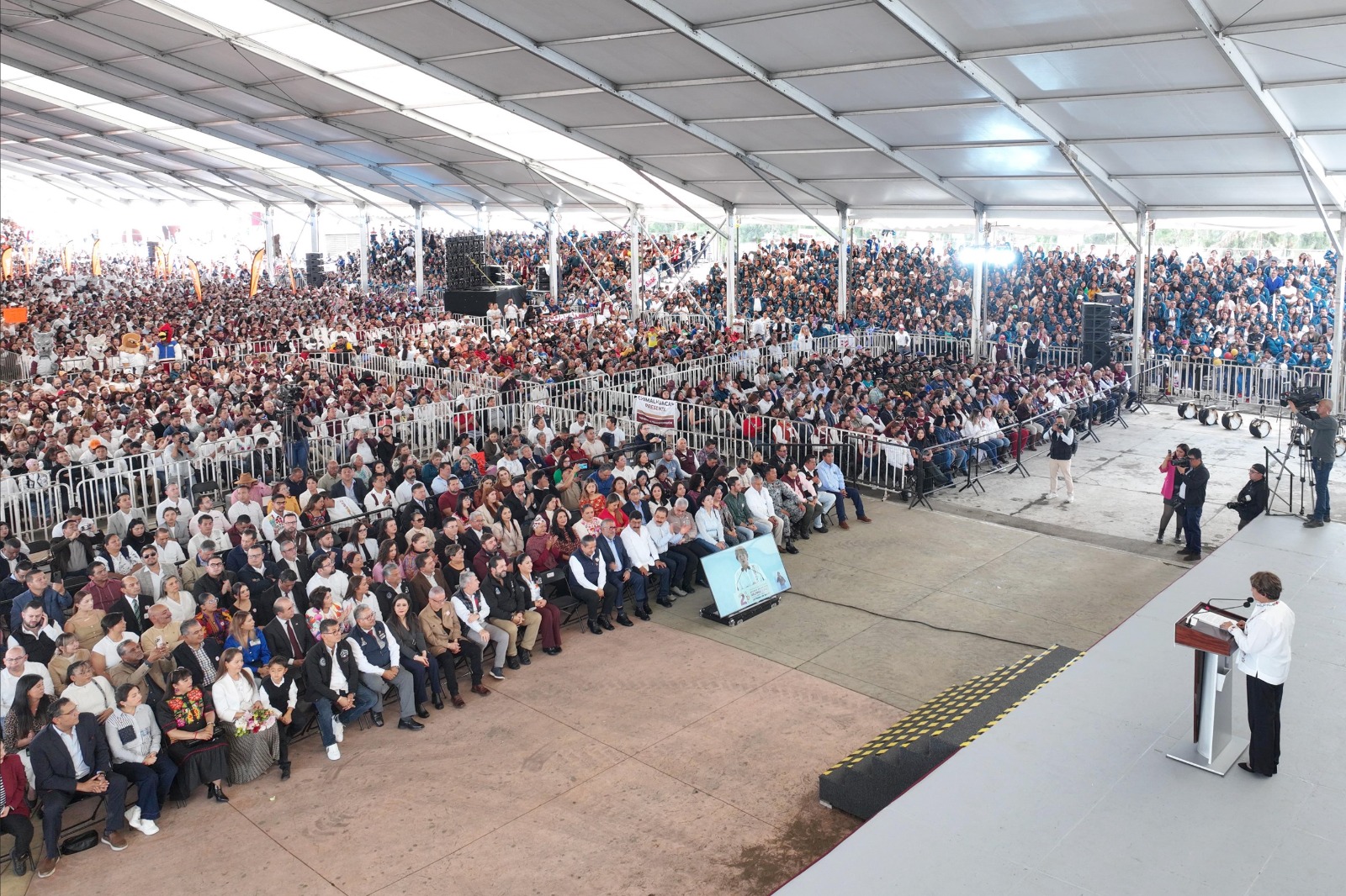 Plan Integral del Oriente abate años de rezago en Edomex: Delfina Gómez