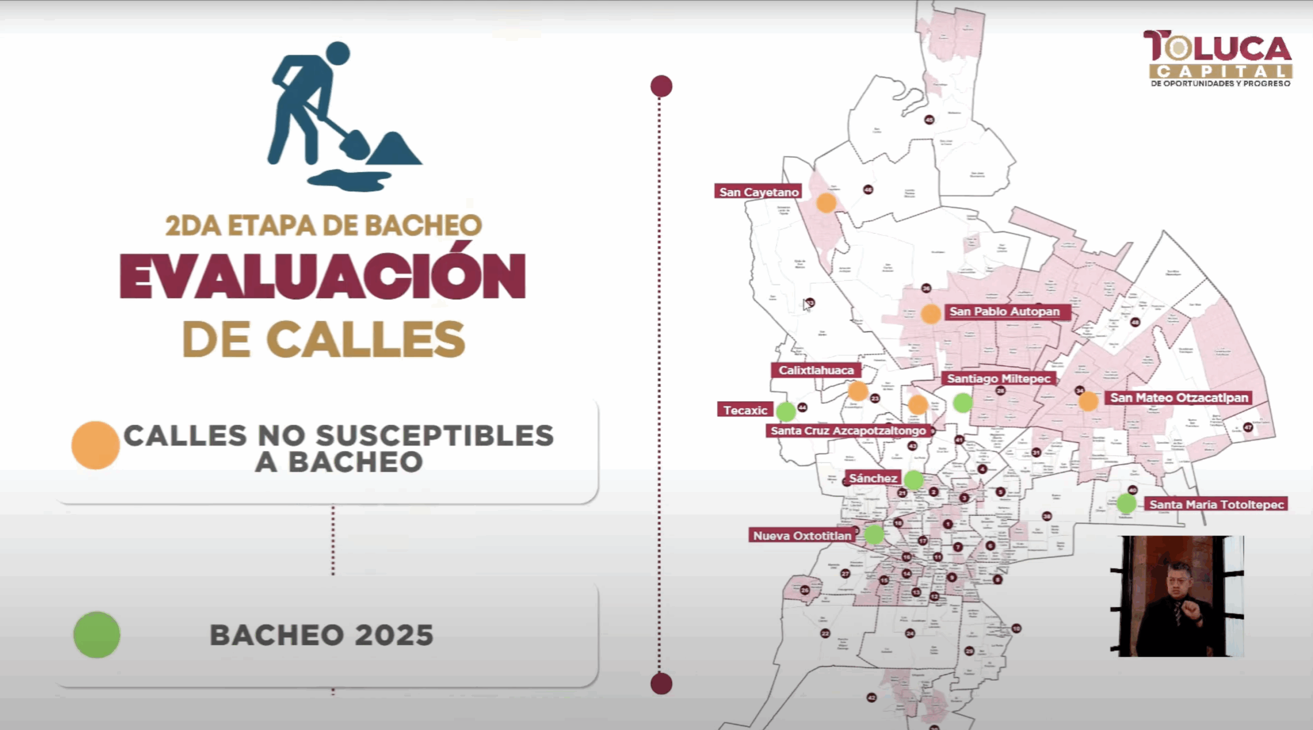 Arranca Toluca programa intenso de Bacheo; se Invertirán 221 mdp para intervenir más de 150 km de vialidades