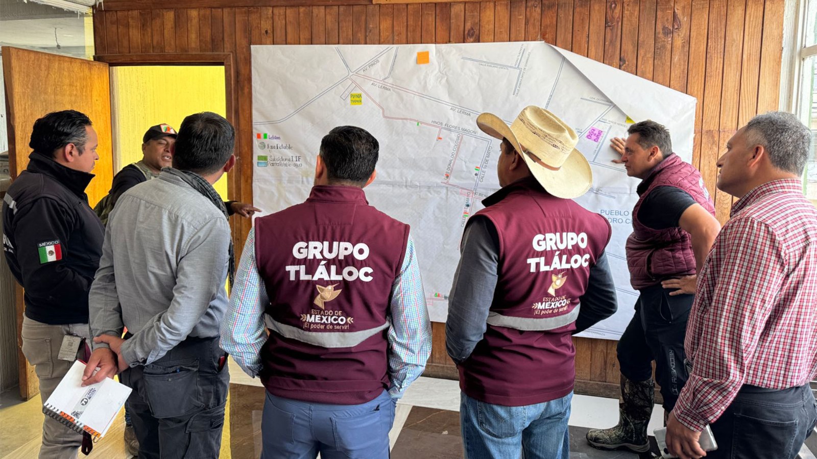 Atiende CAEM anegaciones en  San Pedro Cholula, Ocoyoacac