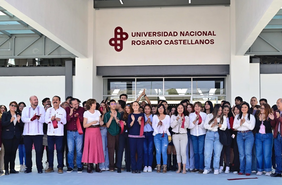 Inaugura Claudia Sheinbaum Universidad Rosario Castellanos en Chalco