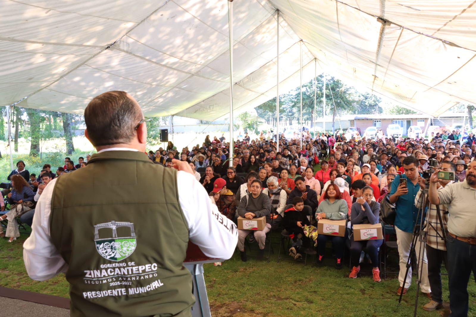 Zinacantepec fortalece alimentación de las familias con el programa “Nutriendo con Amor”