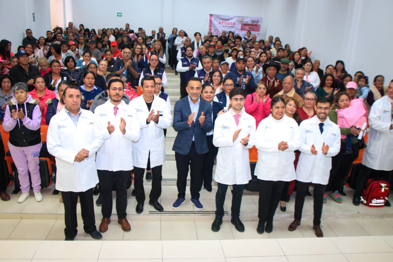 Programa “Médico en tu Casa” incorpora 5 especialidades médicas en Metepec