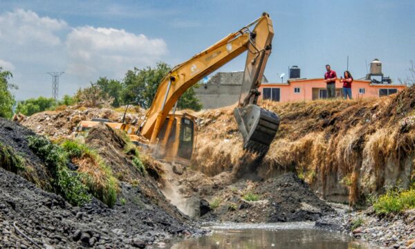 Desazolva Edomex 713 kilómetros de redes de drenaje en 2025