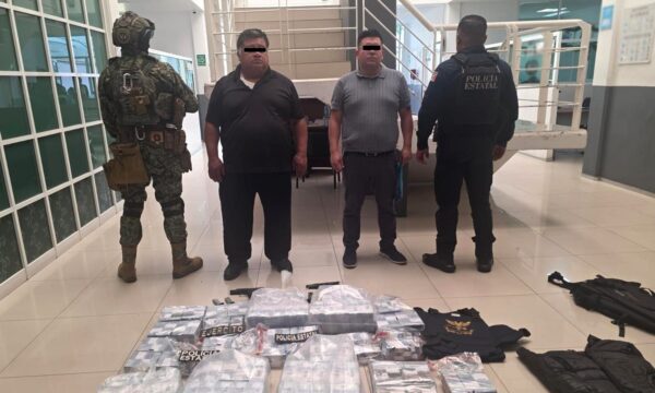 Dictan prisión preventiva a sujetos que portaban 37 mdp; trabajan para empresa de traslado de valores