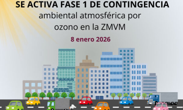 Activan contingencia ambiental en ZMVM; Hoy No Circula para engomado azul, este viernes